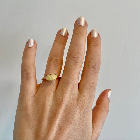 ✨OPAL RING on 14k Gold Band, In EXQUISITE Condition, Vintage - Picture 4 of 15